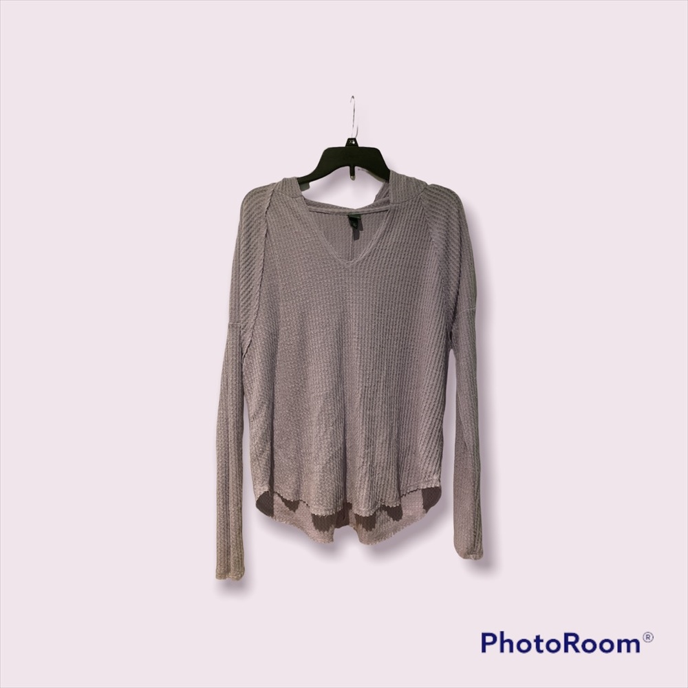 Purple lightweight hoodie